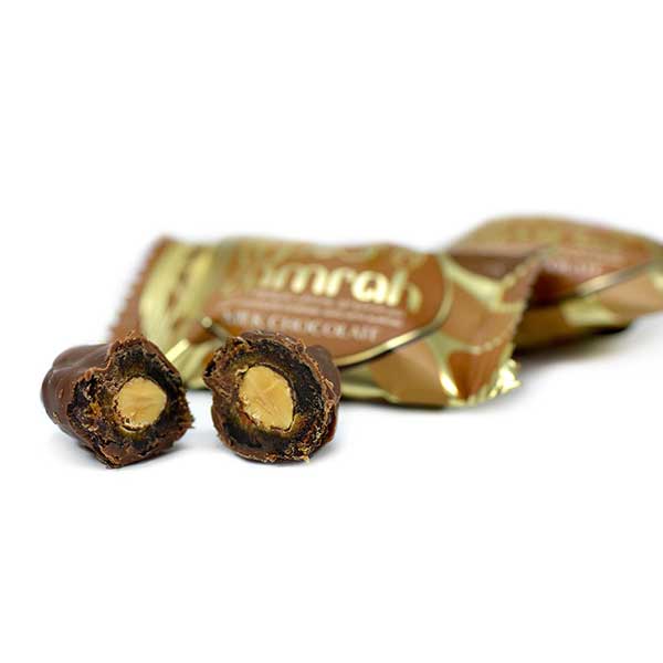 Assorted Chocolate Almond Tamrah Dates 600g