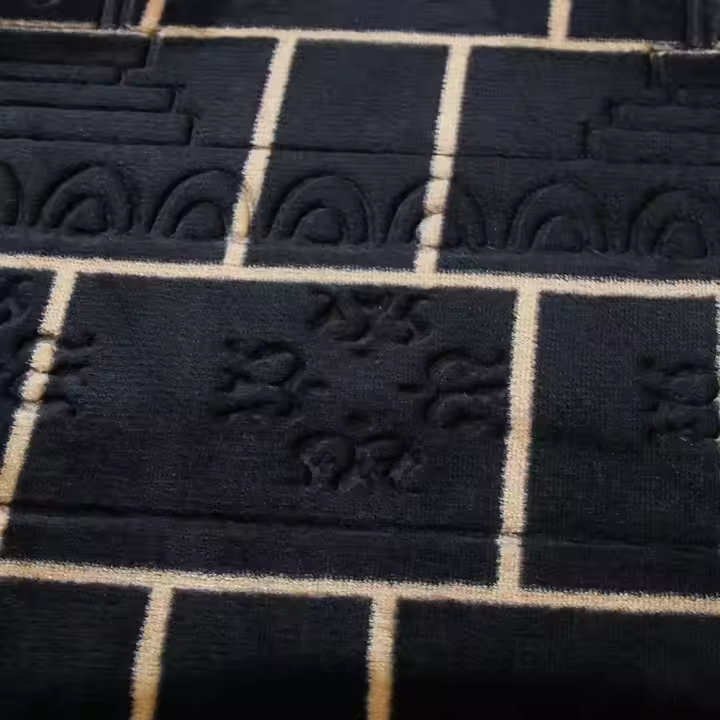 Turkish Luxury Kaaba Prayer Mat