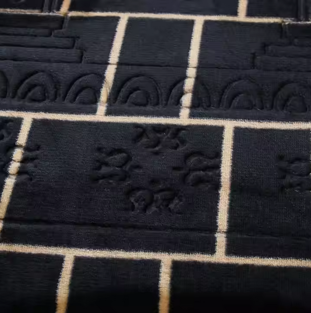 Turkish Luxury Kaaba Prayer Mat