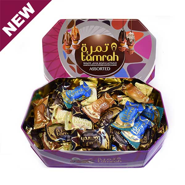 Assorted Chocolate Almond Tamrah Dates 700g