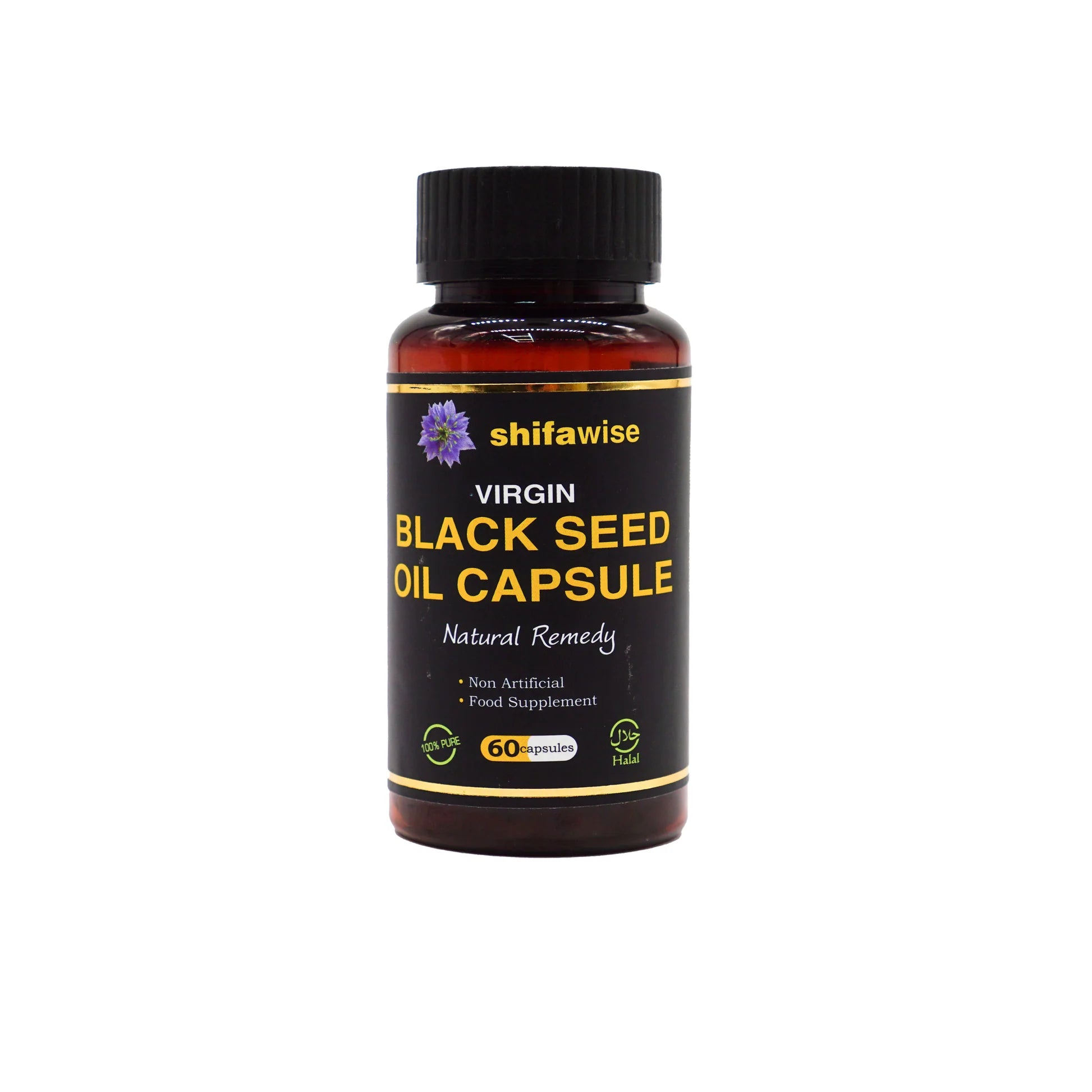 Shifawise Virgin Black Seed Oil Capsule (60-capsules)