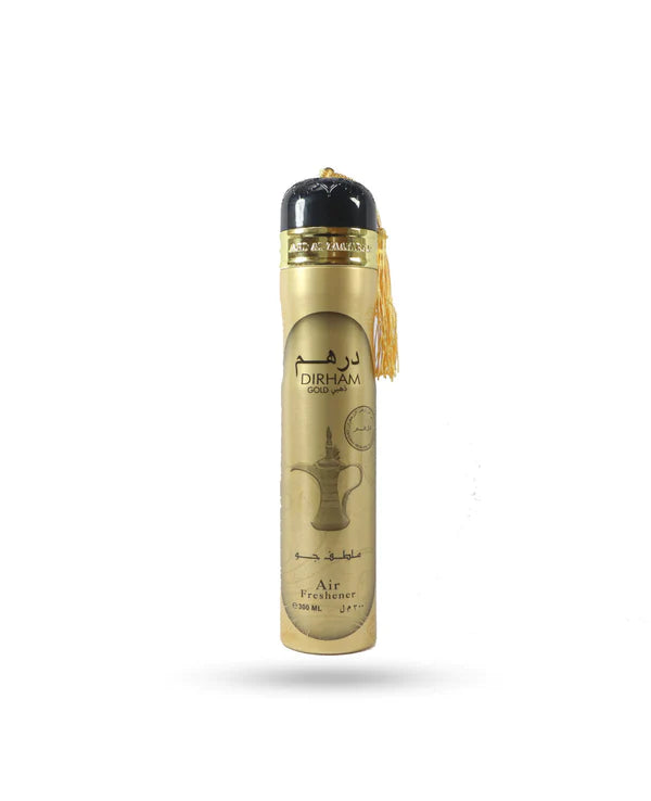 Dirham Gold Air Freshener 300ml Spray By Ard Al Zaafaran