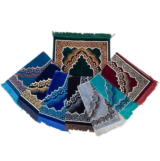 Turkish Soft Prayer Mat - Mixed Colors