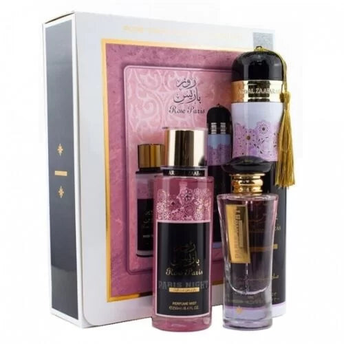 Rose Paris Night Collection 3 Piece Gift Set Ard al Zaafaran