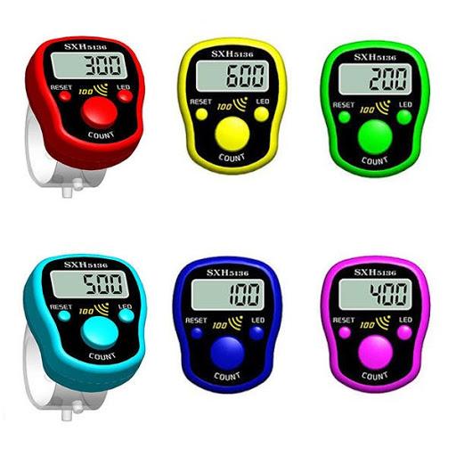 LED Digital Counter Finger Tasbih