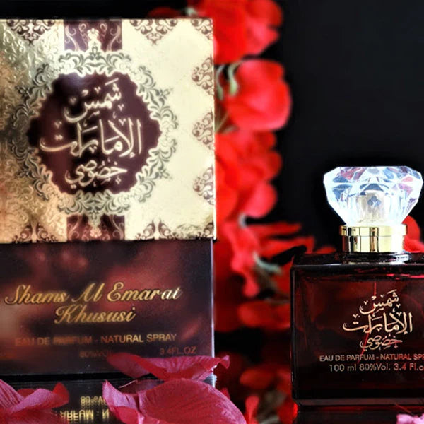 Shams Al Emarat Khususi with Deo 100ml Eau de Parfum Ard Al Zaafaran