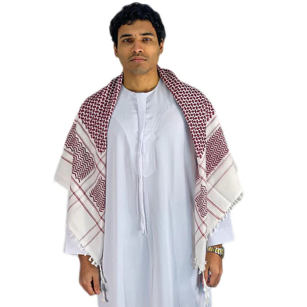 Arab 100% Soft Cotton Shemagh Scarf