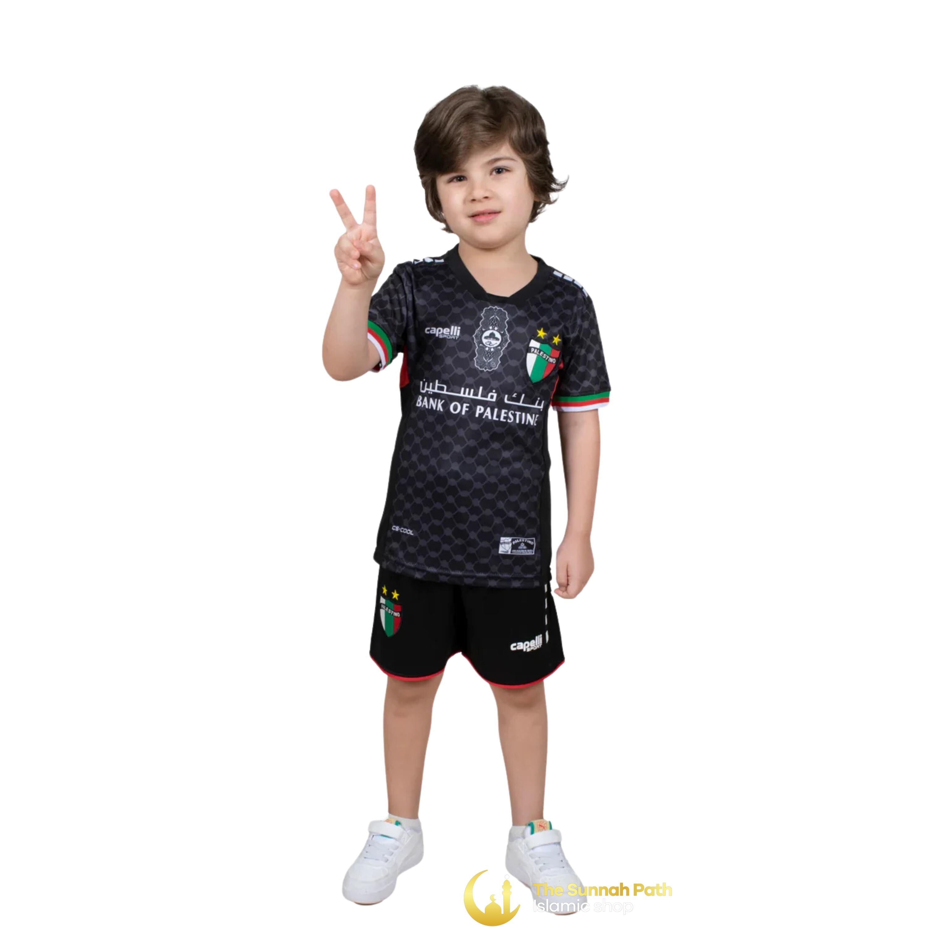 Palestine Football Jersey Away | Shorts | Football shirt | Soccer | Palestine shirt | sports | Gifts for her | Palestina | FC Palestina | Kids Sports Jerseys