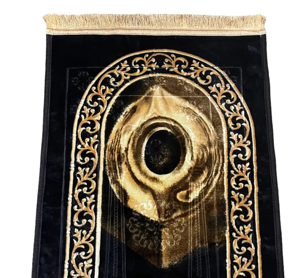 Turkish Luxury Kaaba Stone Prayer Mat