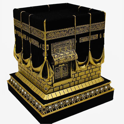 Luxury Kaaba (Baitullah) Shape Ornament Gold & Silver