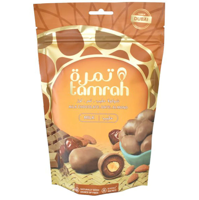 Milk Chocolate Almond Tamrah Dates 80g