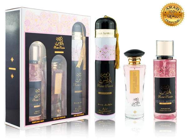 Rose Paris Night Collection 3 Piece Gift Set Ard al Zaafaran