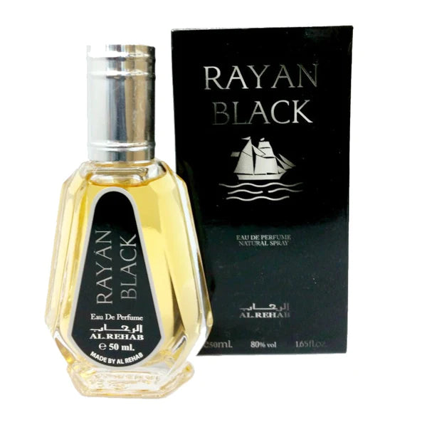 Rayan Black 50ml By Al Rehab