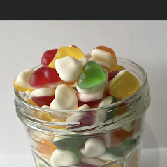 Halal - Gummy Hearts Sweets 100g (H)